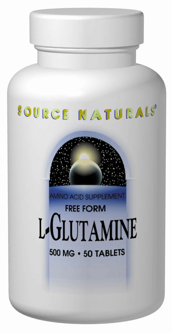 L-Glutamine - 500 mg - 50 tab
