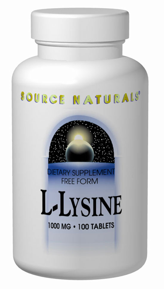 L-Lysine - 500 mg - 100 tabs