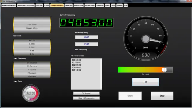 Sweep Frequency Generator